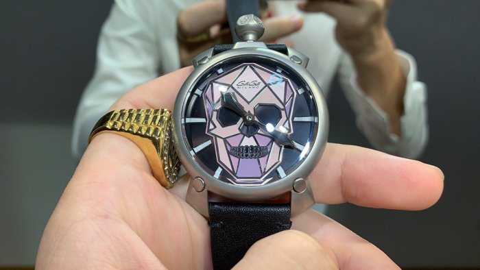 定番人気売れ筋ガガミラノ コピー 時計 GaGa MILANOメンズ 自動巻き 2色