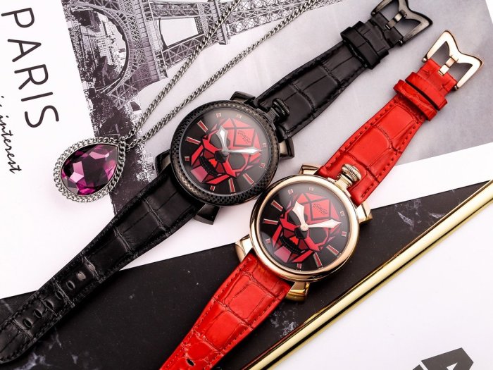 定番人気売れ筋ガガミラノ コピー 時計 GaGa MILANO レディース クオーツ 6色
