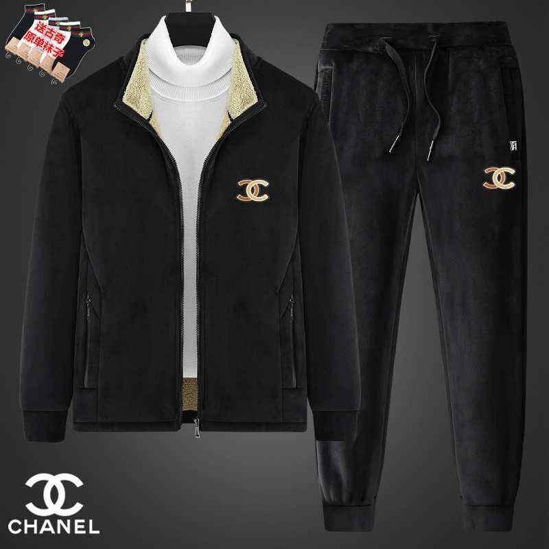 円 シャネル服コピー 定番人気21新品 Chanel メンズ セットアップ 2色 M Creditshop Jp