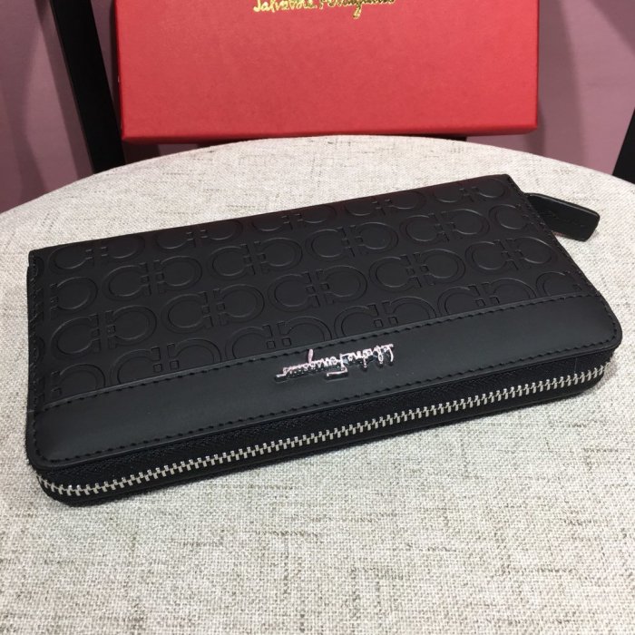 フェラガモ 財布コピー 定番人気2021新品  Ferragamo メンズ 長財布