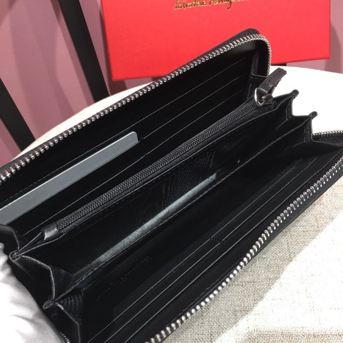 フェラガモ 財布コピー 定番人気2021新品  Ferragamo メンズ 長財布