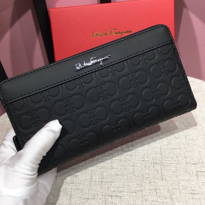 フェラガモ 財布コピー 定番人気2021新品  Ferragamo メンズ 長財布