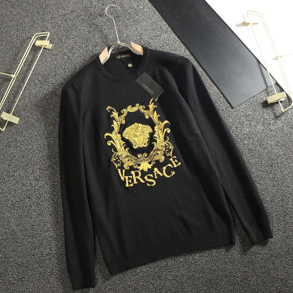 円 ヴェルサーチェ服コピー 定番人気21新品 Versace メンズ ニット M Creditshop Jp