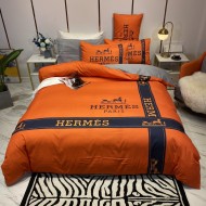 エルメス寝具カバーコピー 定番人気2021新品  HERMES 寝具カバー綿１０ ０％ 4点セット