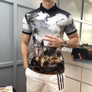 ドルチェ＆ガッバーナ服コピー 定番人気2021新品 D&G メンズ 半袖Tシャツ