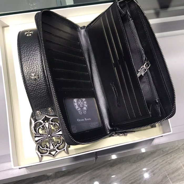 高品質 クロムハーツ財布コピー 定番人気2021新品 Chrome Hearts メンズ 長財布