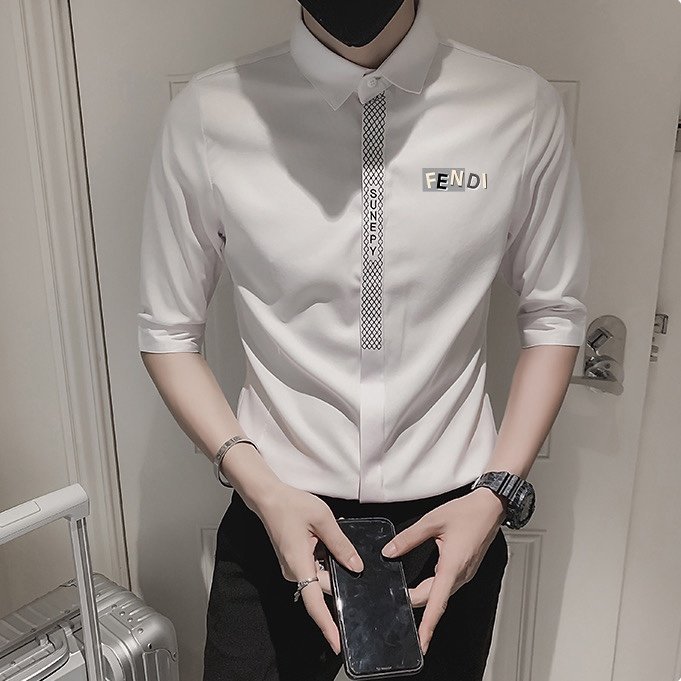 円 フェンディ服コピー 21新品注目度no 1 Fendi メンズ シャツ 2色 M Creditshop Jp