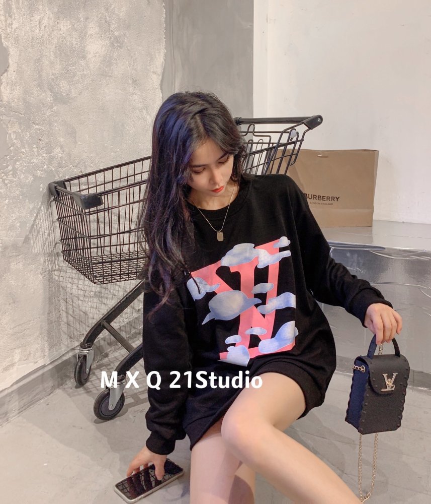 円 10800 ルイヴィトン服コピー 定番人気2021新品 Louis Vuitton レディース パーカー M Creditshop Jp
