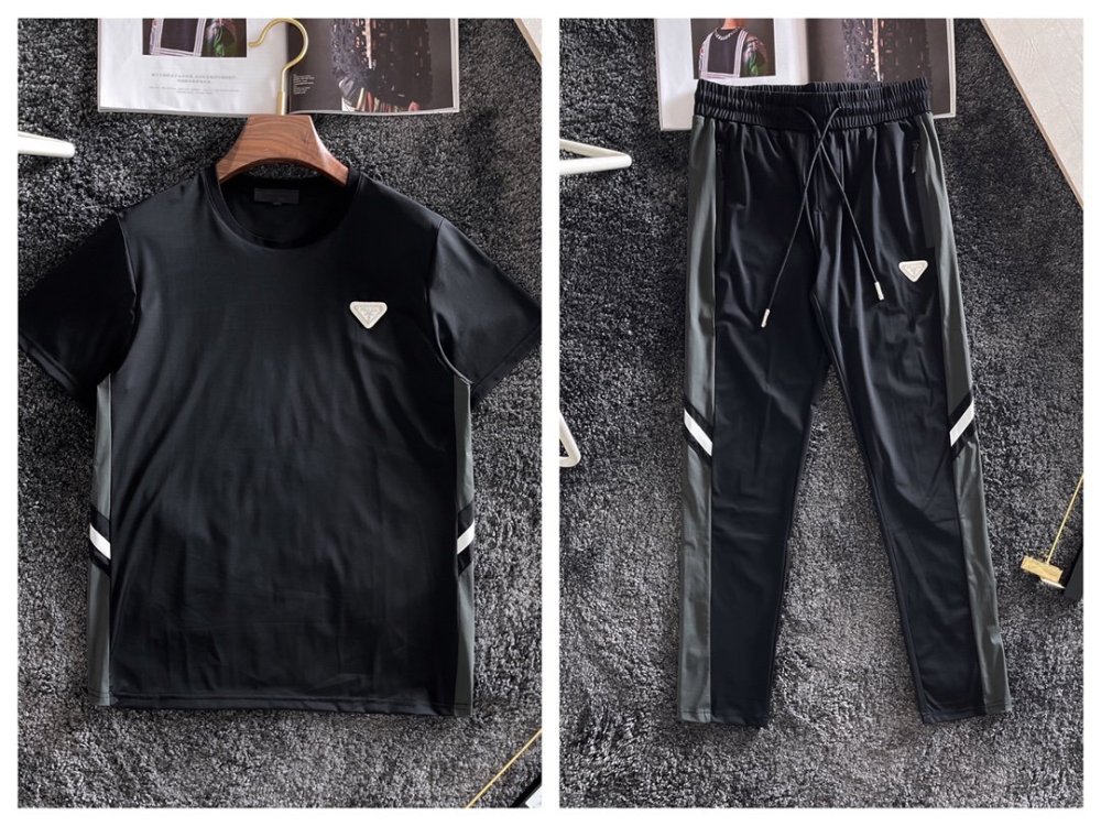 円 プラダ服コピー 定番人気21新品 Prada メンズ セットアップ M Creditshop Jp