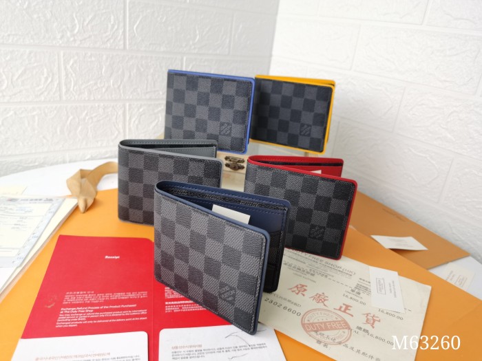お洒落 ルイヴィトン メンズ 折り財布 偽物 N63260
