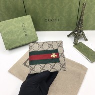 完売必至  グッチ メンズ 折り財布 偽物 408827