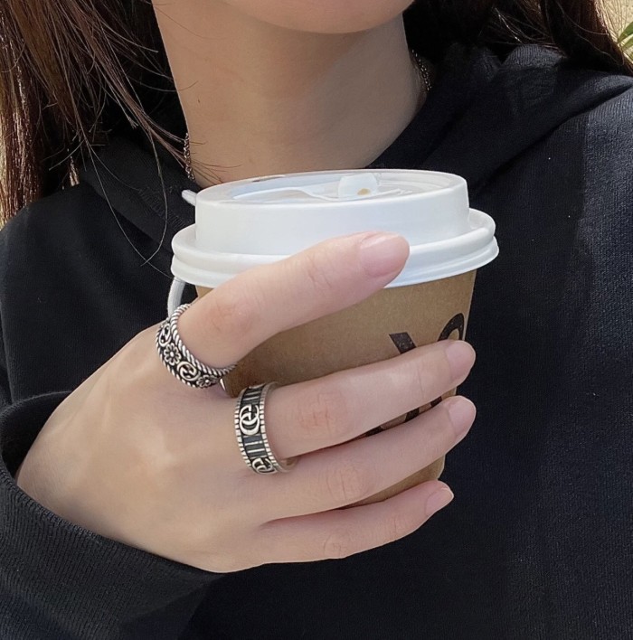 目を惹くカラー グッチ 指輪 偽物 2色