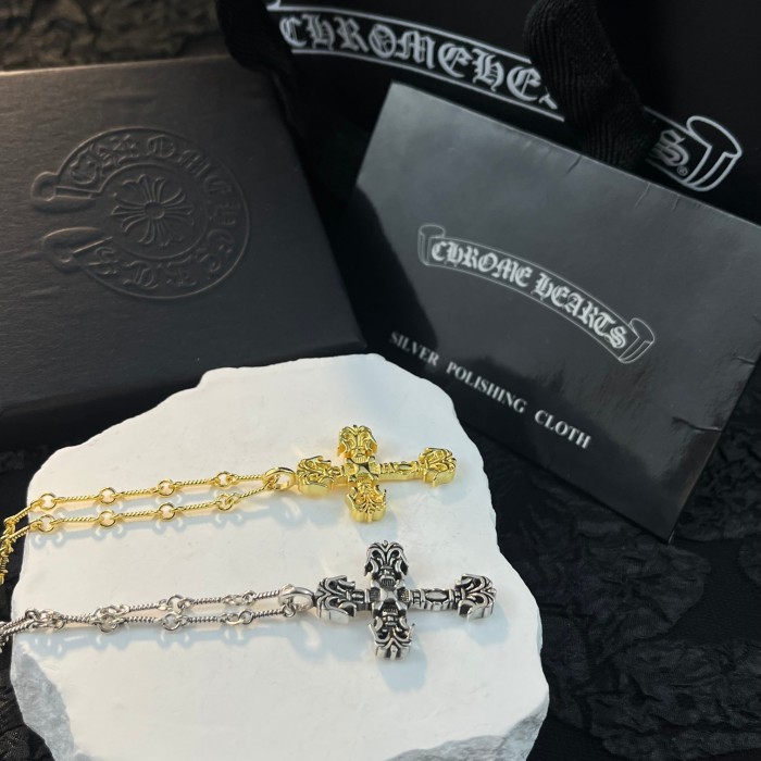 送料込 クロムハーツ ネックレス スーパーコピー 2色
