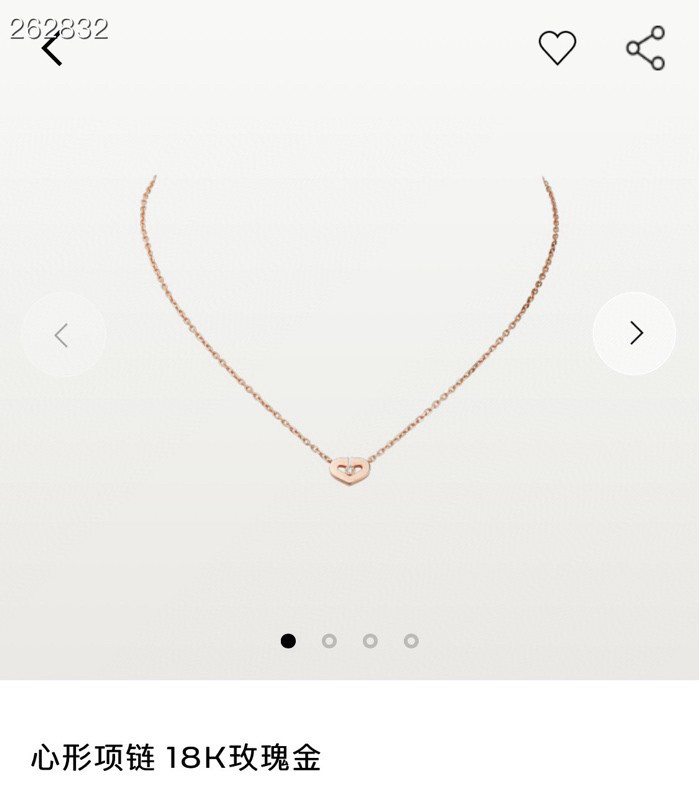 使い勝手良 カルティエ ネックレス 偽物