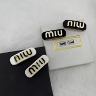 人気No1★ ミュウミュウ ヘアピン スーパーコピー 2色