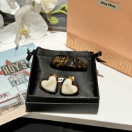 注目アイテム☆ ミュウミュウ ヘアピン スーパーコピー 2色