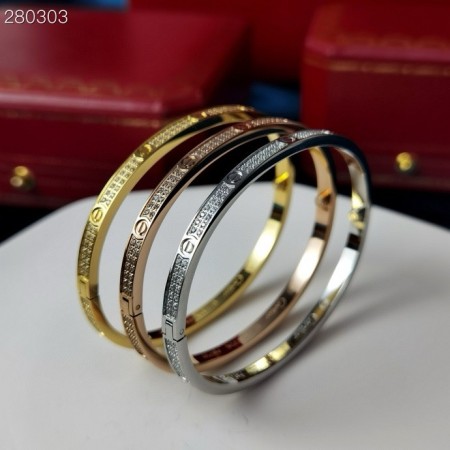 【使い勝手抜群】カルティエ ブレスレット 18K 偽物 3色