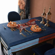 希少♪限定 エルメス 2024新作 テーブルクロス 食卓カバー/机カバー/レストラン/おしゃれ食卓カバー 新居寝具用品