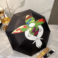 超希少！2024 ルイヴィトン 新作 雨晴兼用折りたたみ傘自動開閉 スーパーコピー