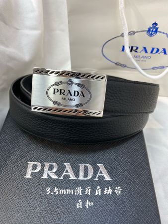 注目アイテム♡ プラダ 新作 メンズベルト 偽物 34mm