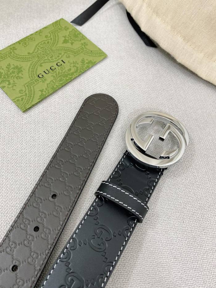 送料込 グッチ 新作 メンズベルト 偽物 40mm