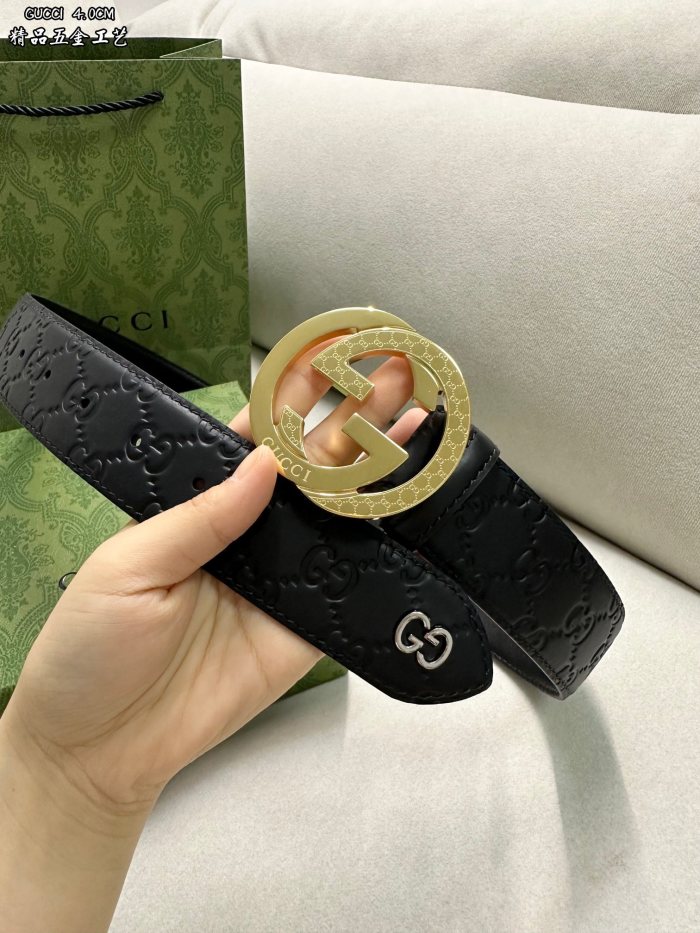 入手困難！グッチ 新作 メンズベルト 偽物 40mm