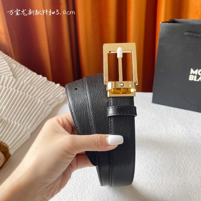 ☆超人気☆ モンブラン 新作 メンズベルト コピー 30mm