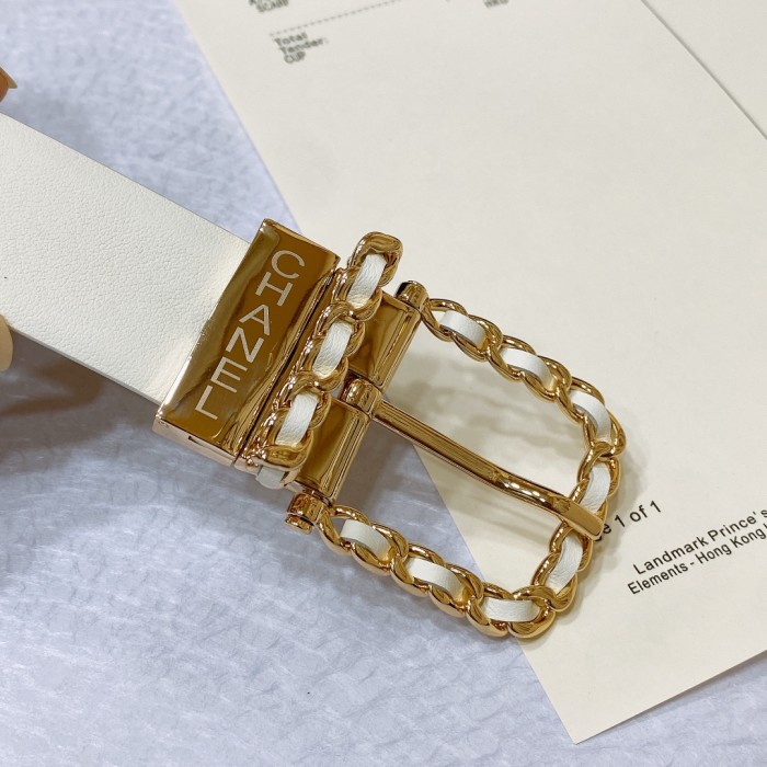 使い勝手良 シャネル 新作  レディースベルト スーパーコピー 30mm