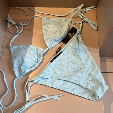 使い勝手良 2024 ヴェルサーチェ 新作 水着レディース ホルターネック上下セット コピー