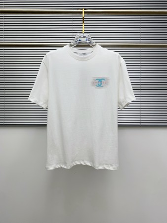 【即発】★ 2025 シャネル 新作 半袖Tシャツ 偽物