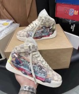 注目アイテム☆ 2026 ルイヴィトン x ナイキx オフホワイト 新作 スニーカー 偽物