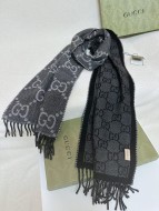 超希少！2026 グッチ 新作 マフラー ウール 偽物