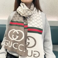 【使い勝手抜群】2026 グッチ 新作 マフラー ウール コピー