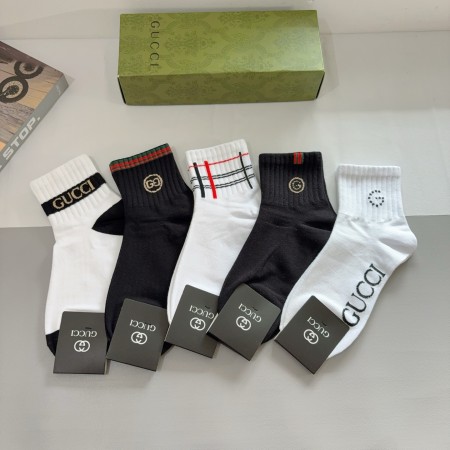 最安値挑戦 2026 グッチ 新作 ソックス 偽物 5足セット
