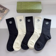 ☆超人気☆ 2026 グッチ 新作 ソックス スーパーコピー 5足セット