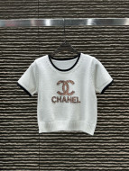 定番人気！2026 シャネル 新作 半袖Tシャツ 偽物 4色