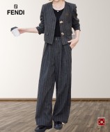 世界中で大人気♪ 2026 フェンディ 新作 セットアップ スーパーコピー 2色