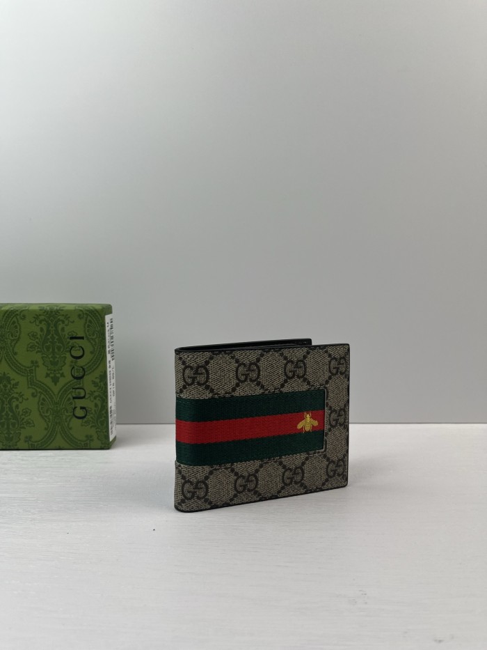使い勝手良し  グッチ メンズ 折り財布 偽物 408827