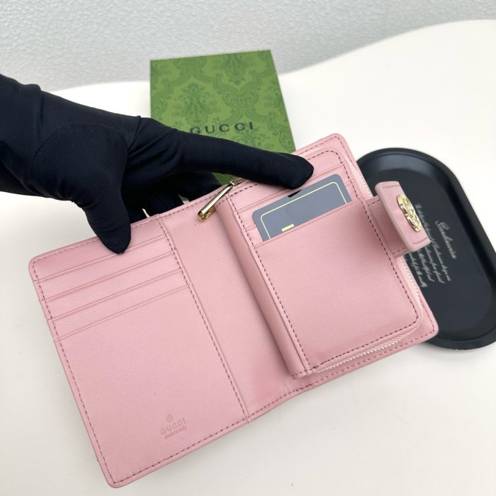 超希少！  グッチ レディース 折り財布 スーパーコピー 8356