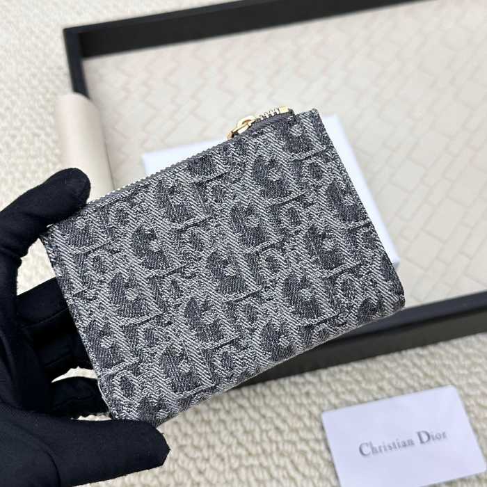 【即発】★ ディオール 男女兼用 折り財布 偽物 S2197