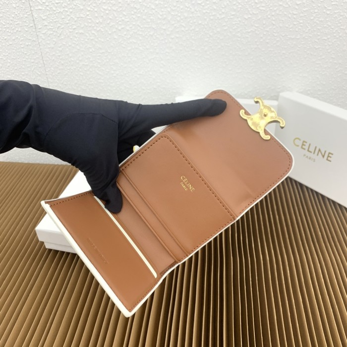 おすすめ セリーヌ 男女兼用 折り財布 偽物 16332