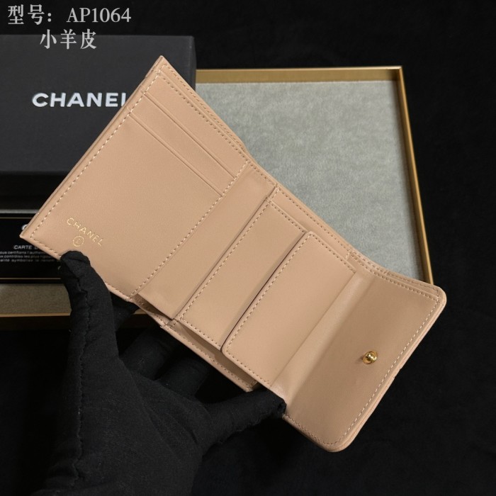 使い勝手良 シャネル レディース 折り財布 コピー A1064