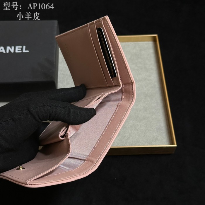 希少♪限定  シャネル レディース 折り財布 偽物 A1064