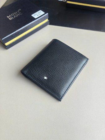 超限定♪ モンブラン メンズ 折り財布 偽物