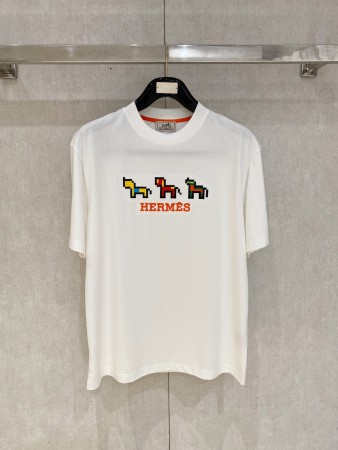 完売必至 2026 エルメス 新作 半袖Tシャツ スーパーコピー