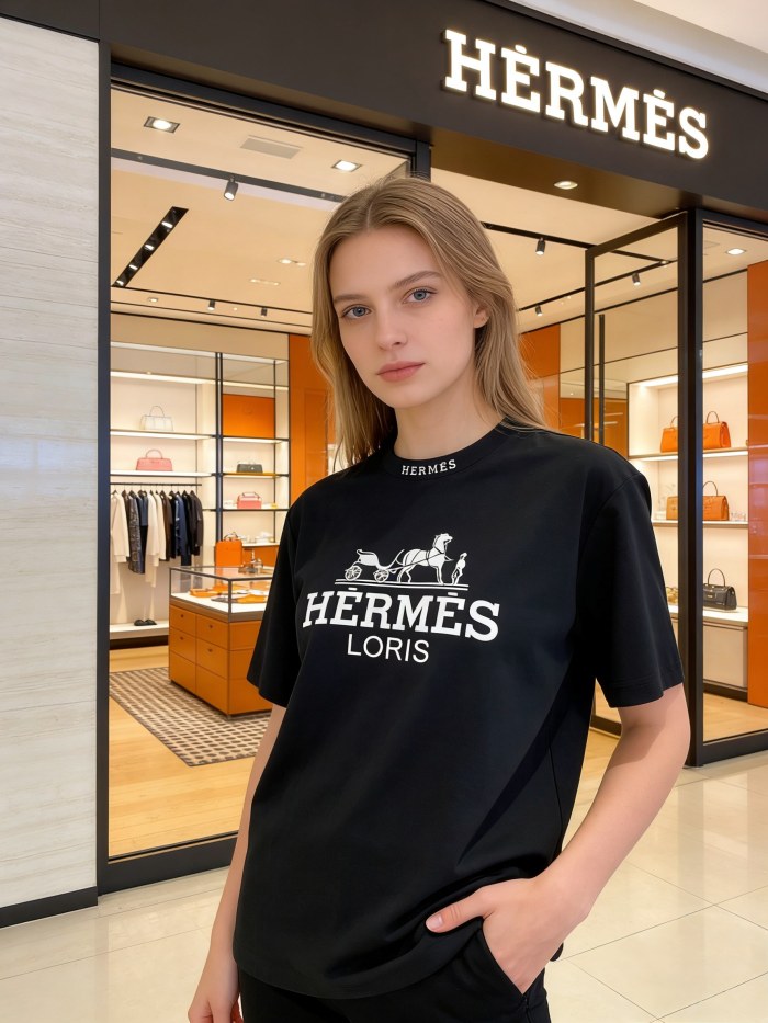 世界中で大人気♪ 2026 エルメス 新作 半袖Tシャツ コピー