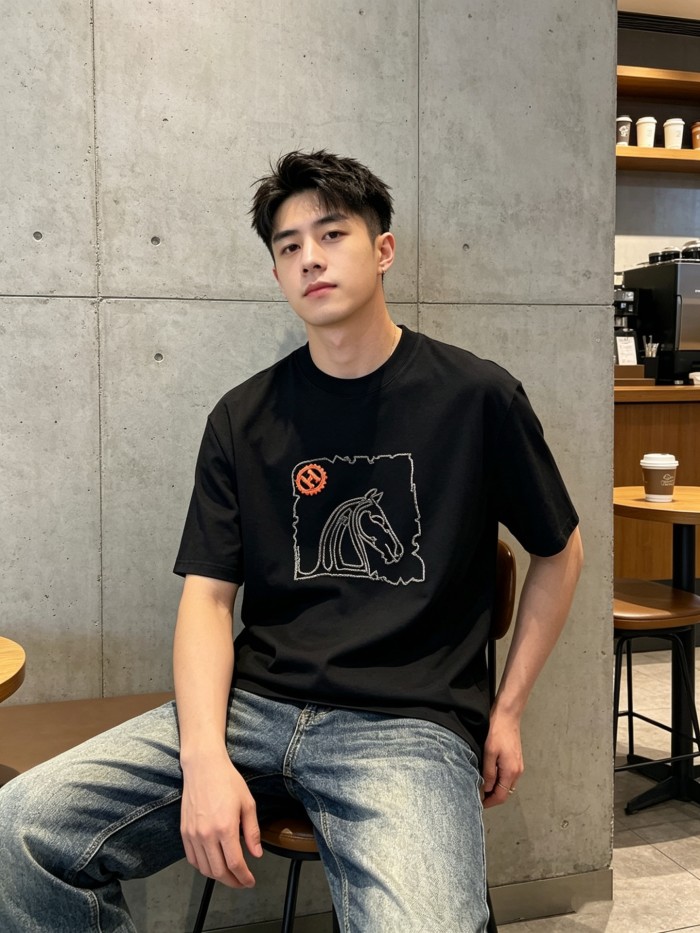 絶対欲しい！ 2026 エルメス 新作 半袖Tシャツ コピー