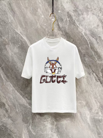 新色登場☆ 2026 グッチ 新作 半袖Tシャツ コピー 2色