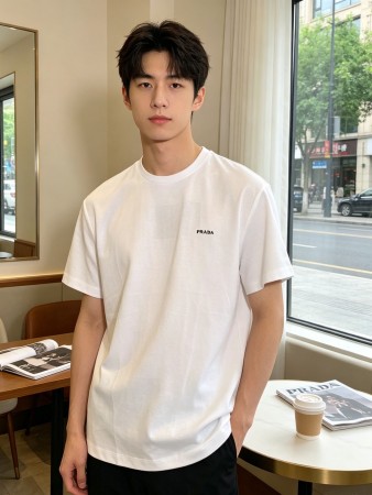 【使い勝手抜群】2026 プラダ 新作 半袖Tシャツ スーパーコピー 2色