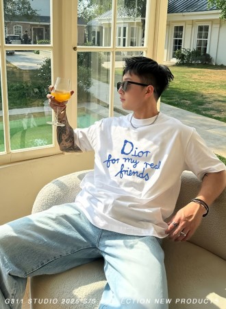 注目度抜群！2026 ディオール 新作 半袖Tシャツ コピー 2色
